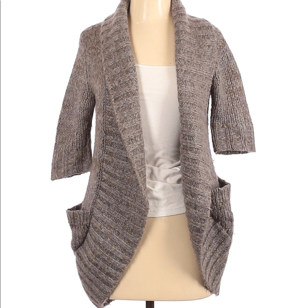 UO Pins And Needles Wool Mohair Cardigan Sweater - Picture 4 of 6